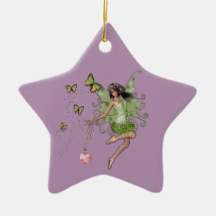 Fairy Queen-present Julgransprydnad Keramik
