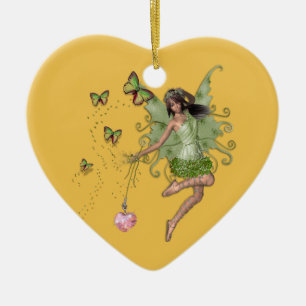 Fairy Queen-present Julgransprydnad Keramik