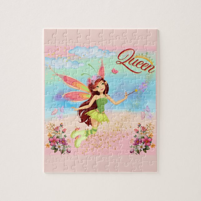 Fairy Queen - Puzzle Pussel (Vertikal)