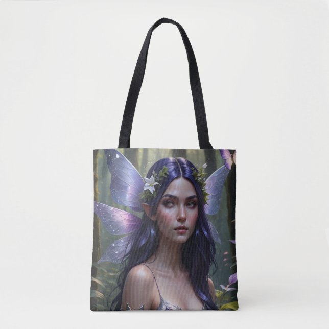 Fairy Queen Tote Tygkasse (Framsida)