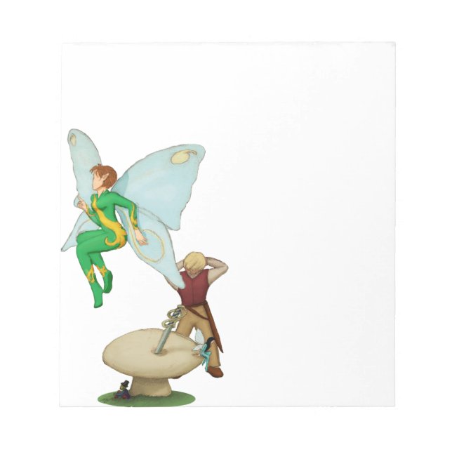Fairy Quest Anteckningsblock (Framsida)