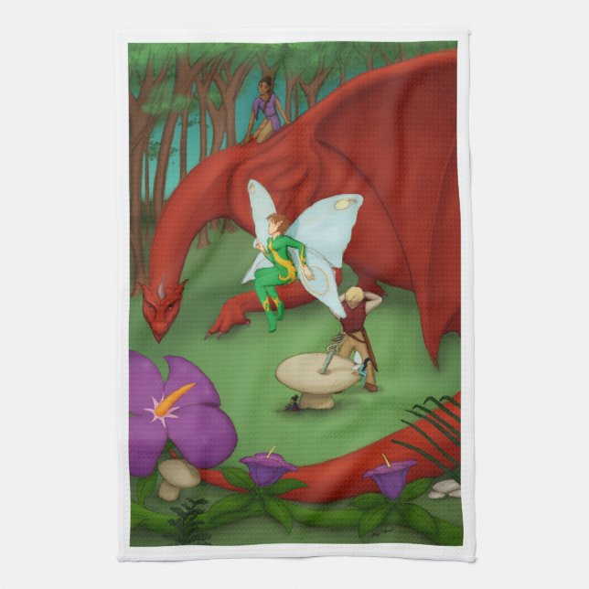 Fairy Quest Kökshandduk (Vertikal)