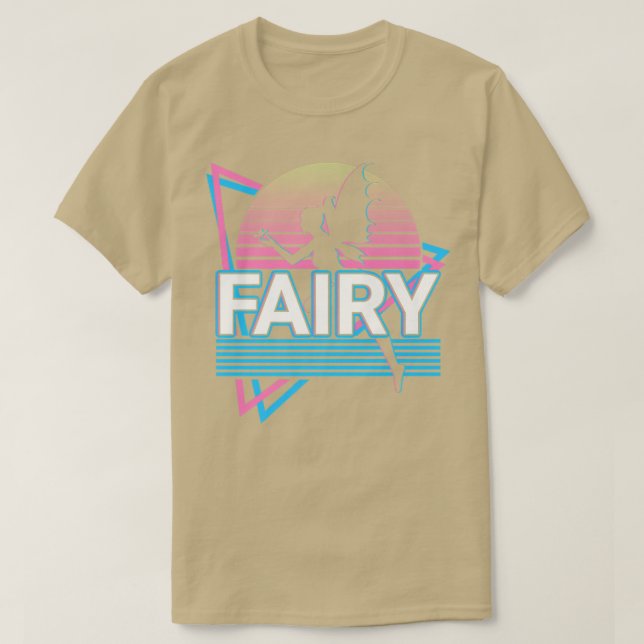 Fairy Retro T Shirt (Design framsida)