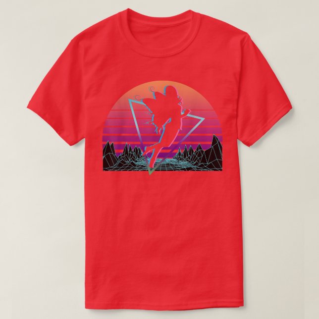 Fairy Retro  T Shirt (Design framsida)