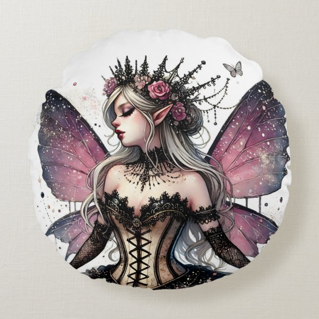 fairy rund kudde (Framsidan)