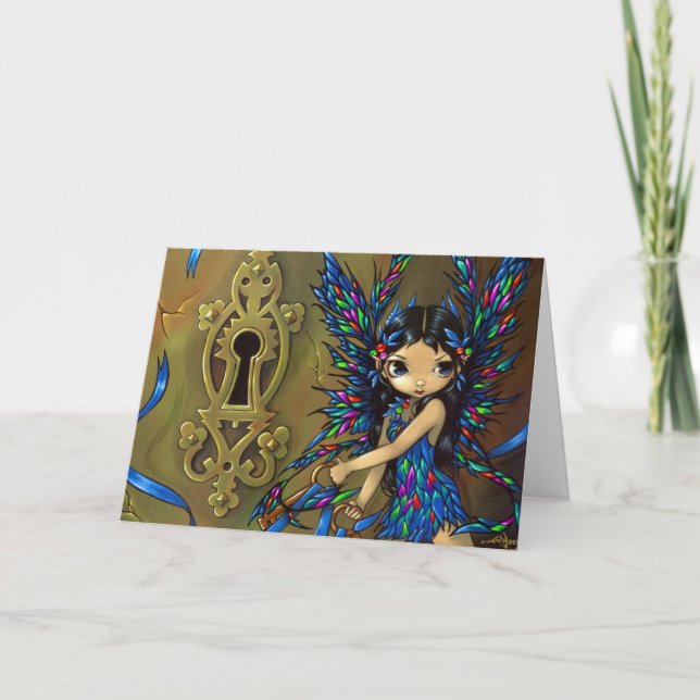 "Fairy Secrets" gratulationskort Kort (Framsida)