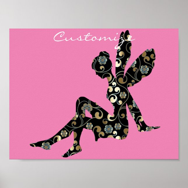 Fairy Silhouette Thunder_Cove Poster (Framsidan)