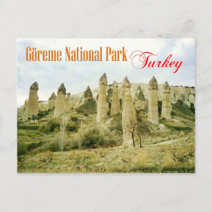 Fairy Skorsten sten, Cappadocia, Turkiet Vykort