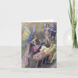 Fairy Spirits Baby Shower-händelse Inbjudan