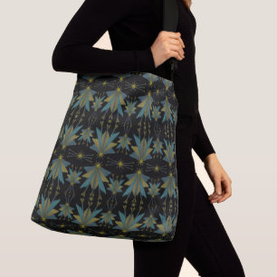 Fairy Stars Black Crossbody Bag (2 storlekar) Axelväska