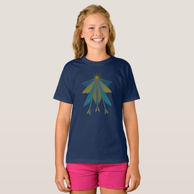 Fairy Stars Kids T-Shirt (Hel framsida)