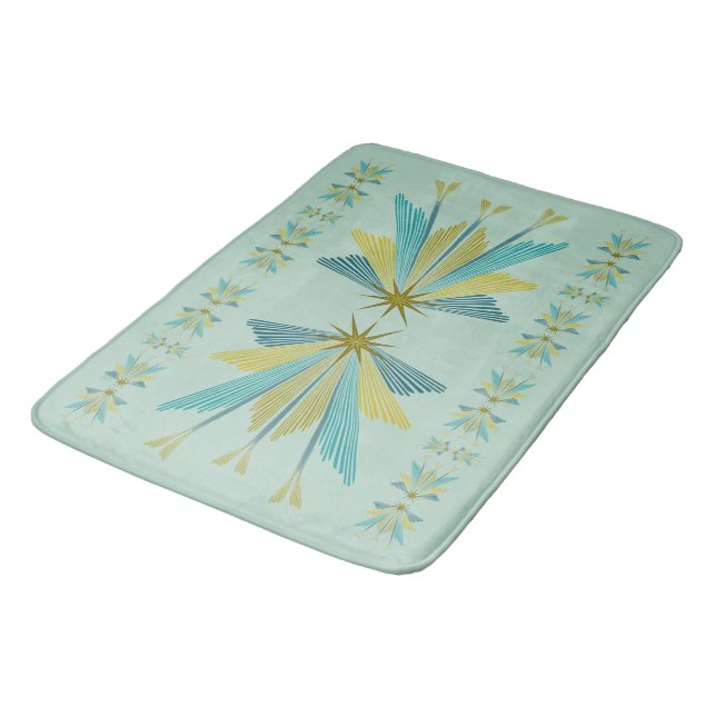 Fairy Stars Pistachio Bath Mat Badrumsmatta (Vinklad)