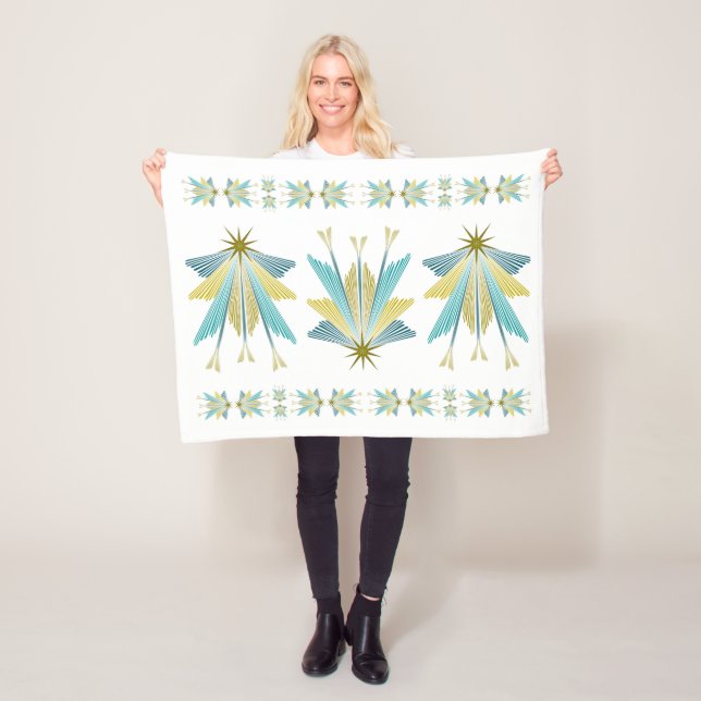 Fairy Stars Small Fleece Blanket (På plats)