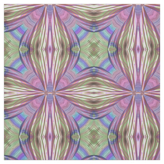 FAIRY Steps ~ Mauve Blue Lila Grönt ~ Sweet Tyg (Prov)
