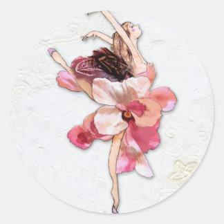 Fairy Sticker Runt Klistermärke