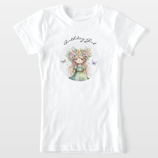 Fairy T shirt for Birthday Girl