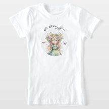 Fairy T shirt for Birthday Girl