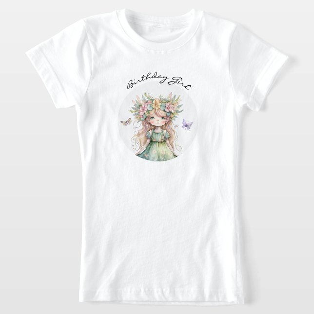 Fairy T shirt for Birthday Girl (Skapare uppladdad)