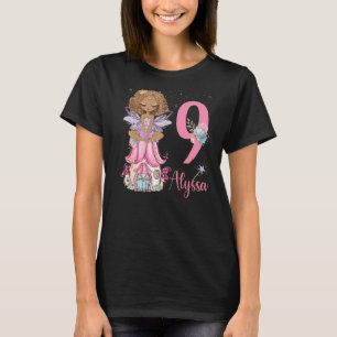 Fairy Tale Älvors Princess Födelsedagsfest 1:e 4:e T Shirt