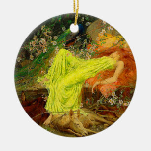 Fairy Tale Arthur Wardle Julgransprydnad Keramik