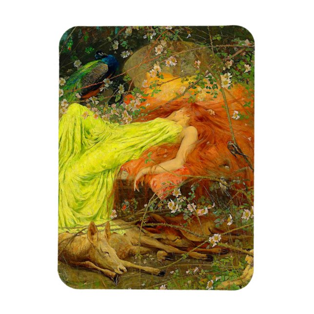 Fairy Tale Arthur Wardle Magnet (Vertikal)