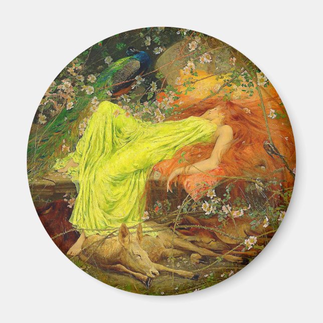 Fairy Tale Arthur Wardle Magnet (Framsidan)
