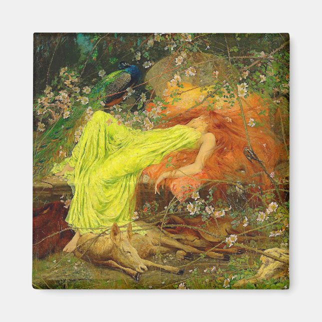 Fairy Tale Arthur Wardle Magnet (Framsidan)