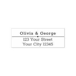 Fairy Tale Bright Bröllop Självfärgande Stämpel