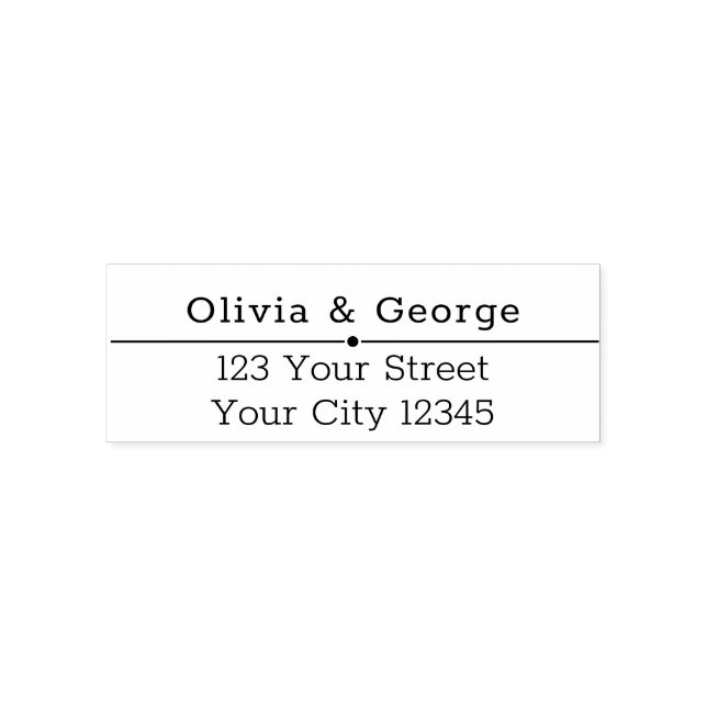 Fairy Tale Bright Bröllop Självfärgande Stämpel (Design)