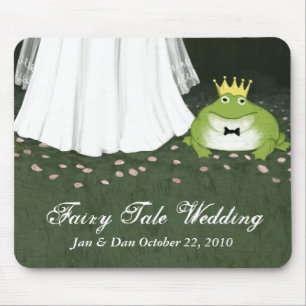 Fairy Tale Bröllop Bride & Frog Prince Musmatta