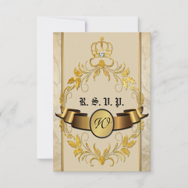 Fairy Tale Bröllop OSA Card Kort (Framsida)