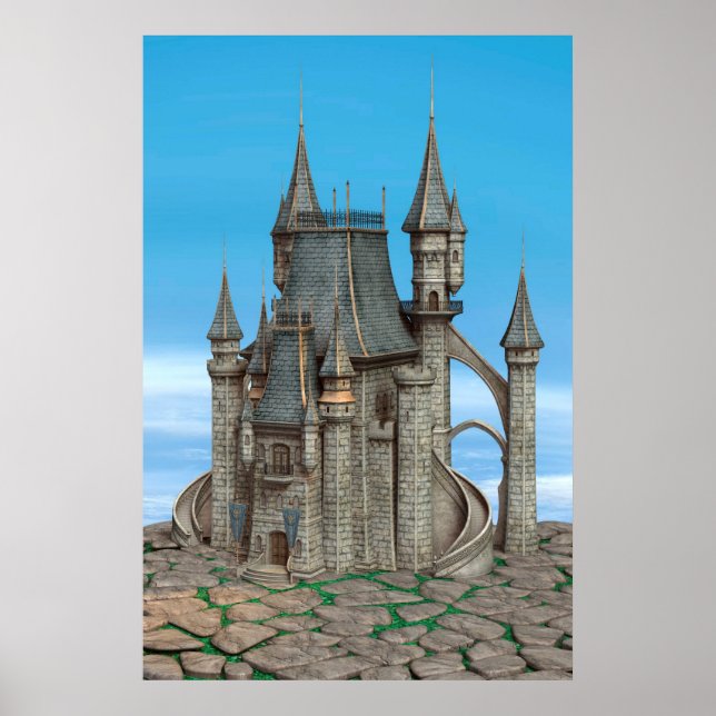 Fairy Tale Castle Poster (Framsidan)