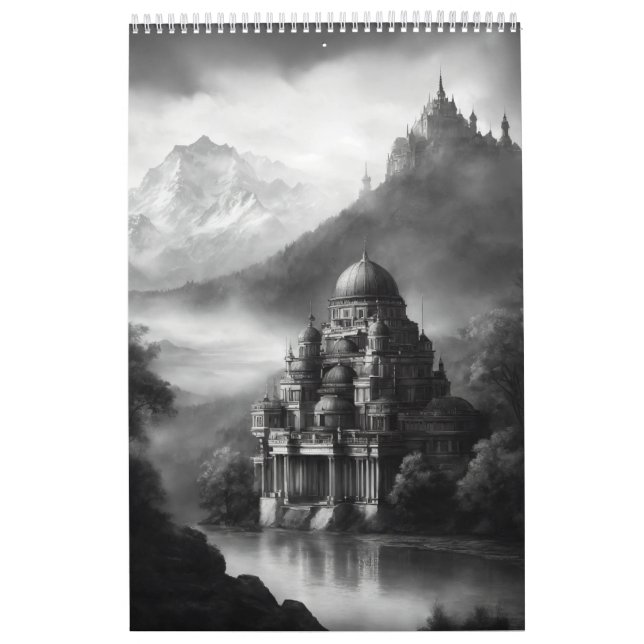 Fairy Tale Castles disline and Enchanted Calenda. Kalender (Omslag)