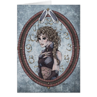 Fairy Tale ’Cinderella’ Fantasy Art Card #1 Hälsningskort