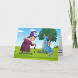 Fairy Tale Dragon Witch Castle Chivalry Kort