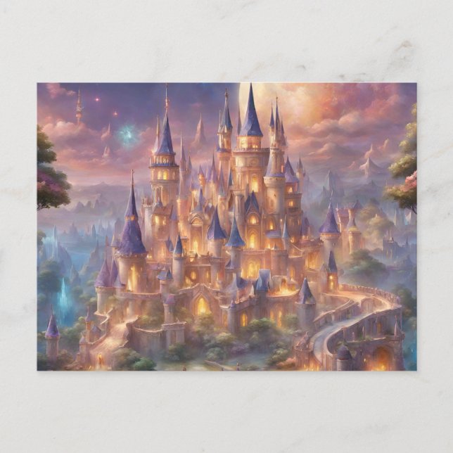 Fairy Tale Dreams Vykort (Framsida)