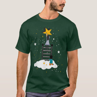Fairy Tale Dreamy Surreal Reach for Stars Pyja T Shirt
