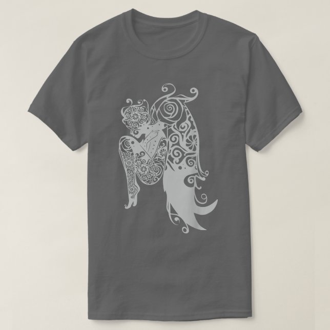 Fairy Tale Fantasy Cute Mandala Top  T Shirt (Design framsida)