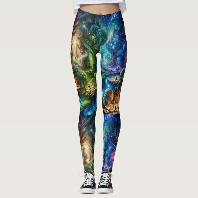 Fairy Tale Forest Leggings (Framsida)