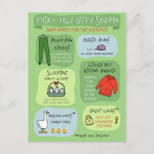Fairy Tale Gift Shoppe Vykort