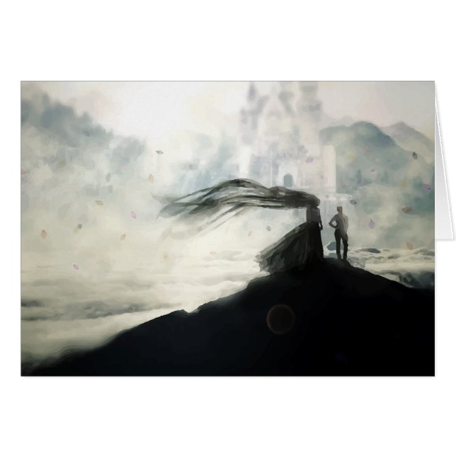 Fairy Tale Hälsningskort (Framsidan Horizontal)