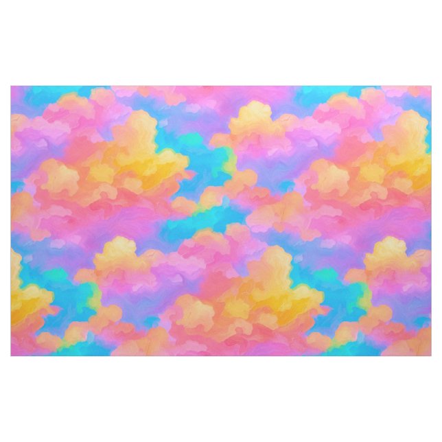 Fairy Tale Himmel Tyg (Fat Quarter)