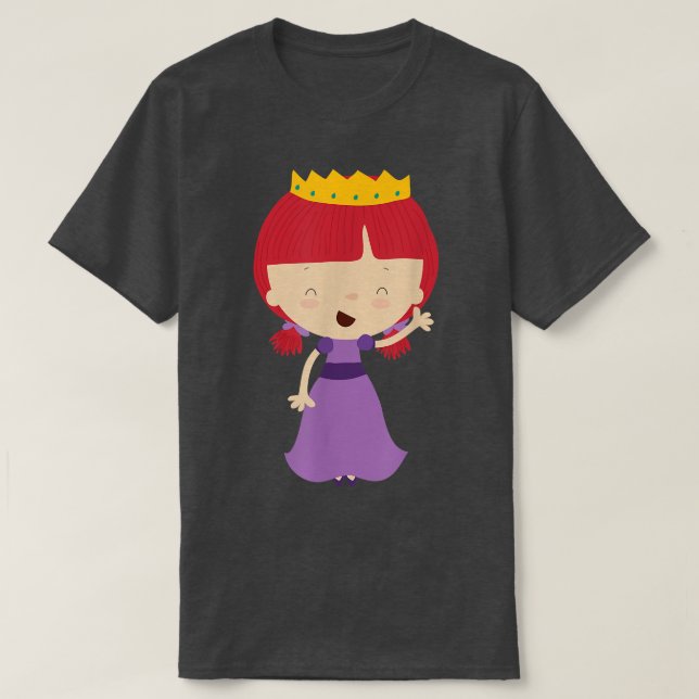 Fairy Tale Kingdom by Eggroll Games Princess Abbie T Shirt (Design framsida)