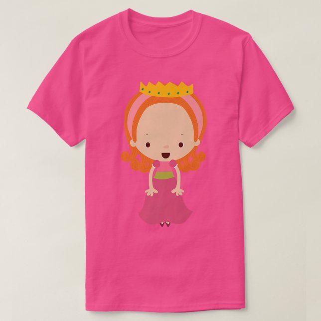 Fairy Tale Kingdom by Eggroll Games Princess Olivi T Shirt (Design framsida)