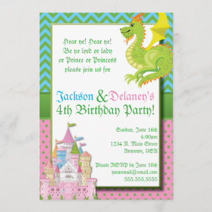 Fairy Tale Party-inbjudan Inbjudningar