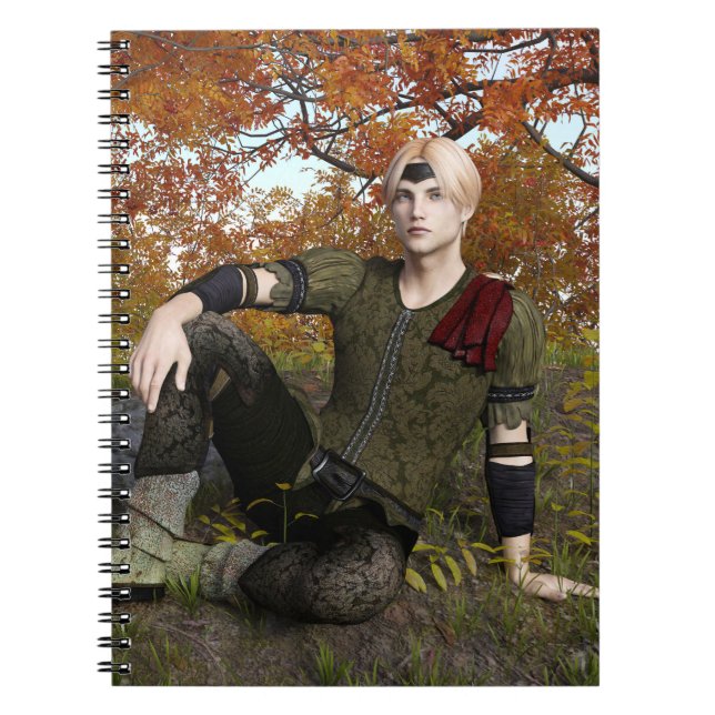 Fairy Tale Prince Anteckningsbok (Framsidan)
