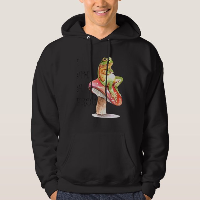 Fairy Tale Prince Frog Outfit Animal Terrariums P Hoodie (Framsida)