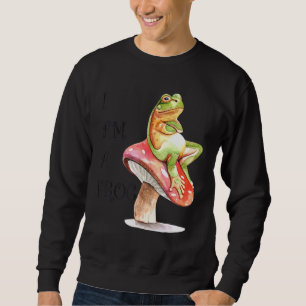 Fairy Tale Prince Frog Outfit Animal Terrariums P Lång Ärmad Tröja