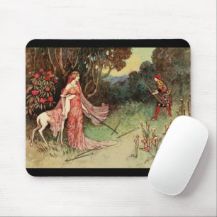 Fairy Tale Princess och White Hjort Musmatta