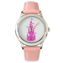 Fairy Tale Rosa Princess Castle Watch Armbandsur